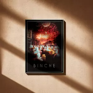 Création d'un affiche du Carnaval de Binche